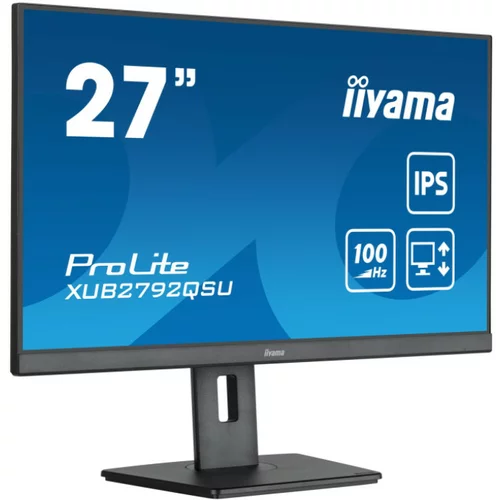 Iiyama ProLite XUB2792QSU-B6 68,5cm (27") WQHD IPS LED LCD HDMI/DP zvočnik monitor