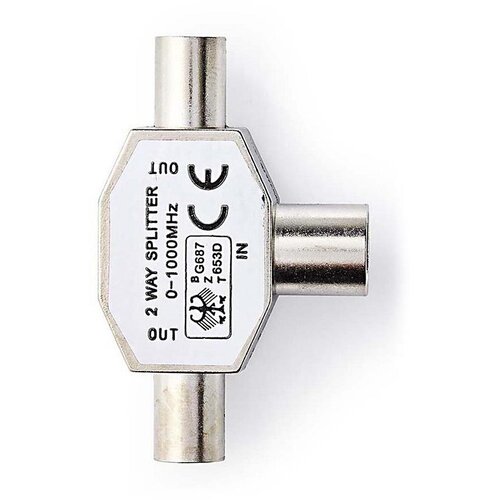 Nedis CSGB40950ME &amp;minus; koaksijalni razdelnik 2xIEC Slike