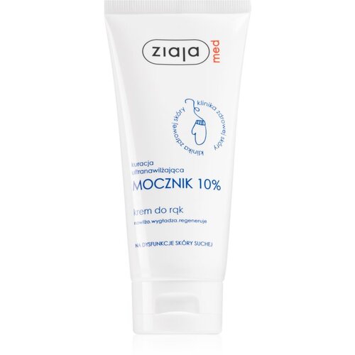 Ziaja Med Ultra-Moisturizing With Urea 10% vlažilna krema s sečnino za roke 100 ml za ženske Cene