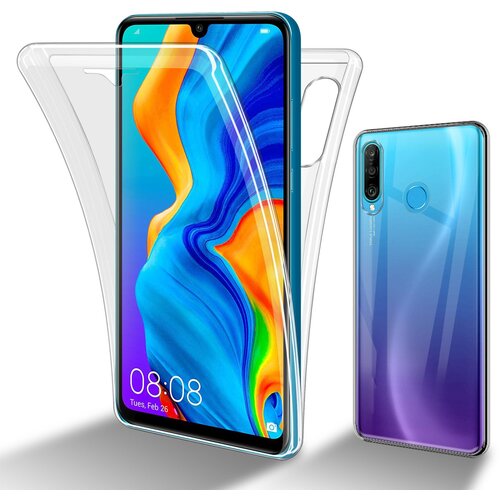 Cadorabo Huawei v prozorni - 360 -&deg; za&scaron;čitni pokrov celotnega telesa - za&scaron;čita spredaj in hrbta, vsestranska za&scaron;čita z za&scaron;čitnikom zaslona, (20694735) Cene