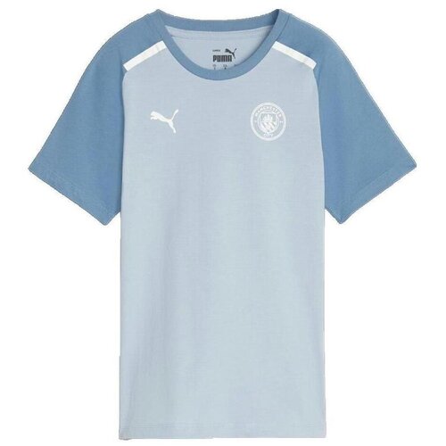 Puma Majice s kratkimi rokavi T-shirt Manchester City Casuals Modra Cene