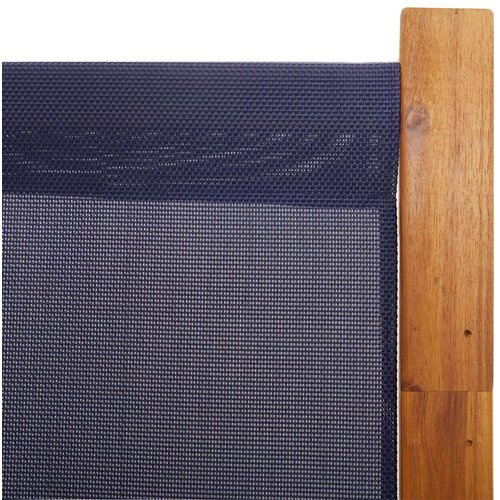 vidaXL Sobna pregrada s 3 panela tamnoplava 210x180 cm Cene
