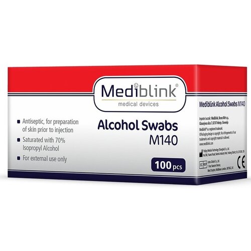Mediblink alkoholni robčki M140 100x Cene
