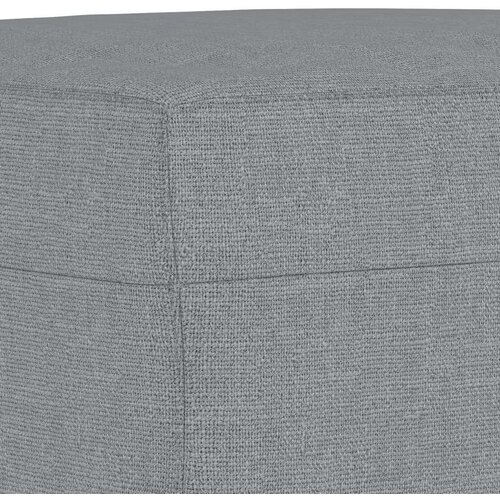 VidaXL 3-dijelni set sofa s jastucima svjetlosivi od tkanine Slike