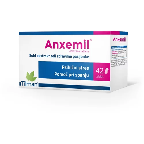  Anxemil, obložene tablete