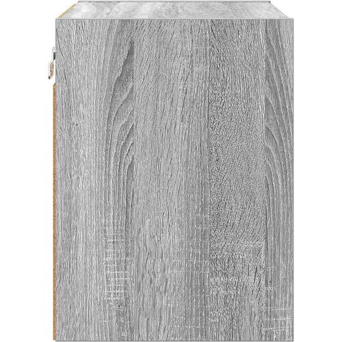 VidaXL viseći ormarić s policom riga siva sonoma 40 x 29,5 x 40 cm Slike