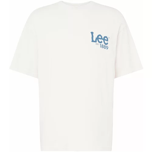 Lee Majica ecru / svetlo modra