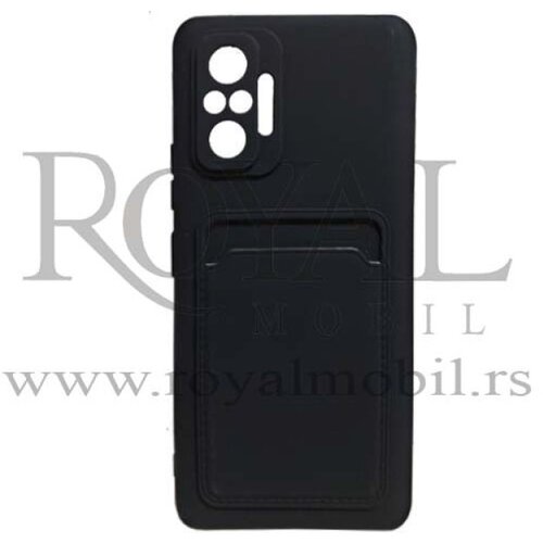 futrola soft sa dzepicem za iphone 13 pro max (6.7) crna Slike