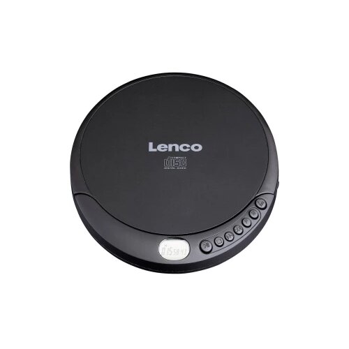 Lenco Prijenosni CD player CD-010 CD, CD-RW, CD-R Funkcija punjenja baterije Crna Slike