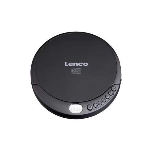 Lenco Prijenosni CD player CD-010 CD, CD-RW, CD-R Funkcija punjenja baterije Crna