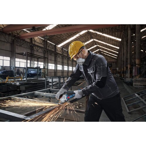 Bosch Akumulatorska ugaona brusilica GWS 18V-8, 125mm, 2x4,0Ah + punjač + kofer 06019N9020 Slike