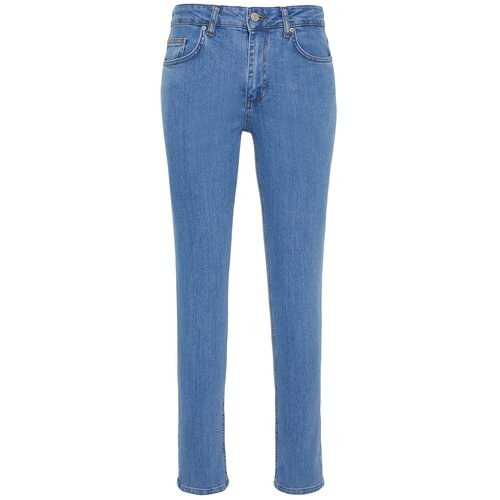 Trendyol Blue Skinny Fit Denim Jeans Jeans Slike