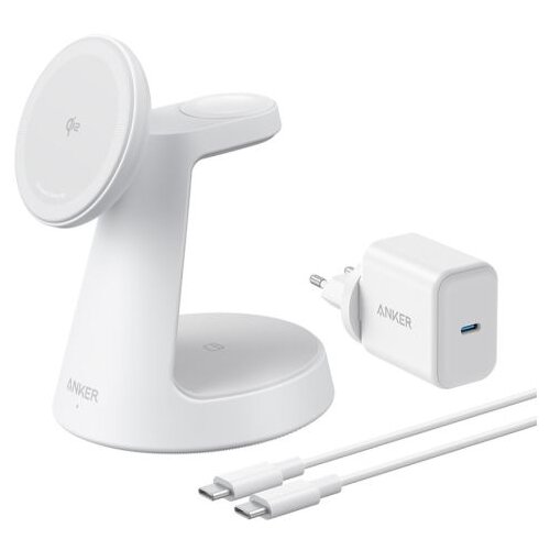 Anker MagGo (3-in-1, Dock Stand) - White Slike