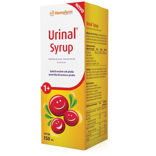 Hemofarm urinal sirup 150 ml Slike
