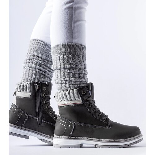 Gemre Grey insulated hiking boots Perillard Cene