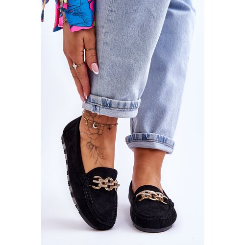 Kesi Women's Suede Moccasins Black Sorento Cijene