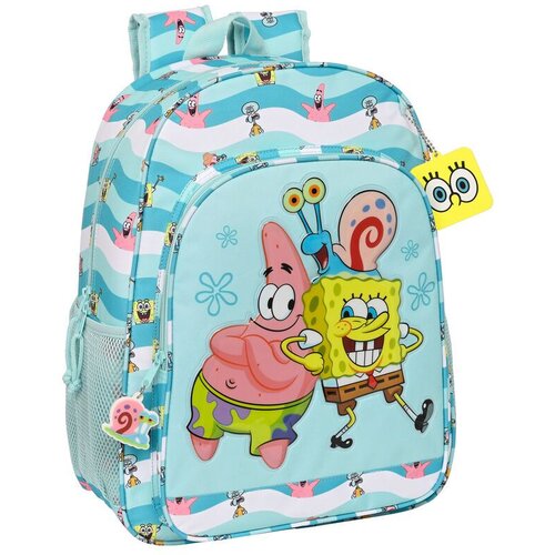 SAFTA Ruksak SpongeBob Stay Positive 42 cm prilagodljiv za kolica Cijene