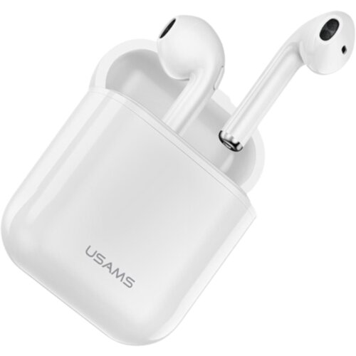 Usams BREZŽIČNE SLU&amp;Scaron;ALKE BLUETOOTH 5.0 TWS ZA IPHONE BELE, (21968754) Slike