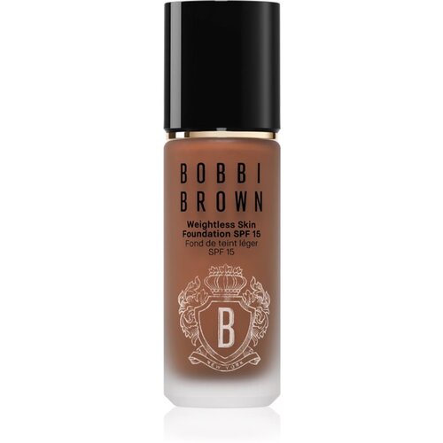 Bobbi Brown Weightless Skin Foundation SPF 15 dolgoobstojen tekoči puder z vlažilnim učinkom odtenek Cool Walnut 30 ml Cene