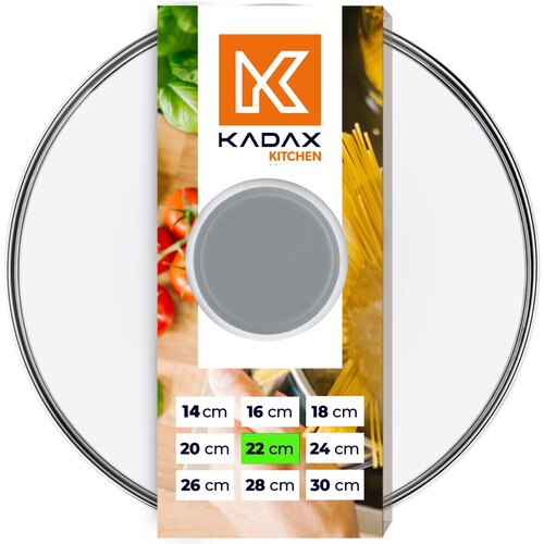KADAX stekleni pokrov 22 cm univerzalni toplotno odporen pokrov za lonce in ponev, (5000551564) Cene
