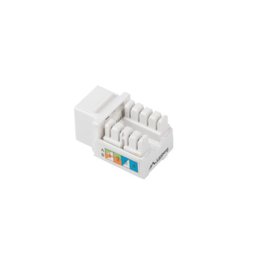 Lanberg Conector Keystone Cat.6 UTP RJ45 90 GRADOS, (20754808) Cene