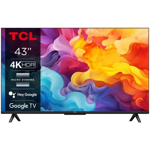 Tcl 43V6B LED,109cm,4K UHD, Google TV, 60Hz televizor + Poklon gratis zidni nosač za televizor Cijene