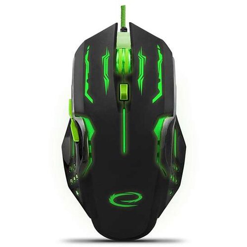 Esperanza Mi&scaron; ESPERANZA GAMING APACHE 6D MX403, GREEN, 2400dpi, ergonomic, EGM403G Cijene