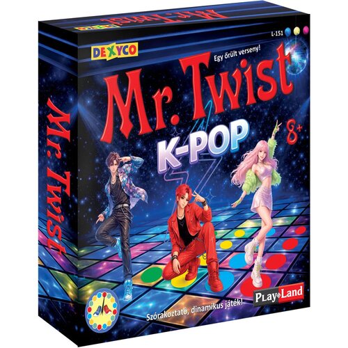 Asmodee Playland: Mr. Twist K-Pop dru&amp;scaron;tvena igra Slike