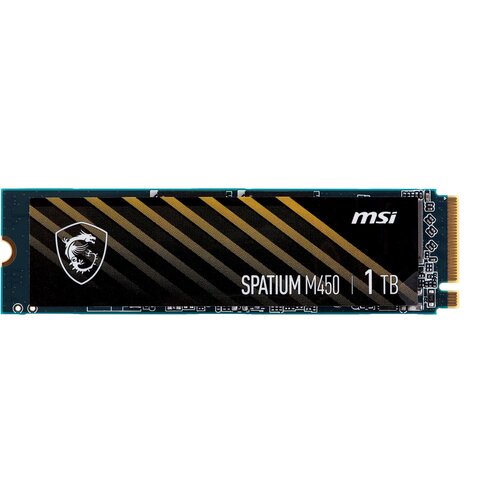 MSI SPATIUM M450 PCIe 4.0 NVMe M.2 1000GB PCI Express 4.0 3D NAND Slike
