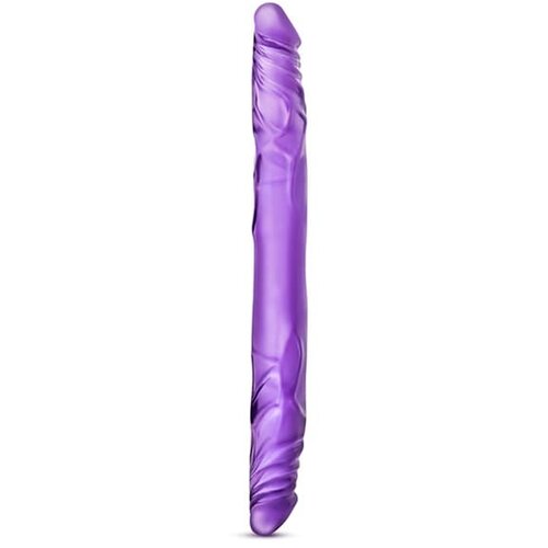 Blush Dvostruki silikonski dildo u ljubičastoj boji 330741 Slike