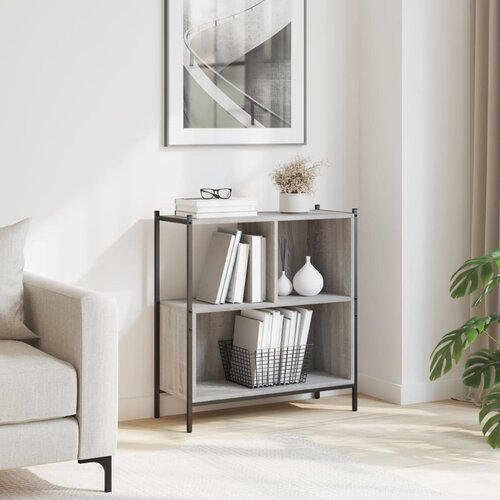  Regal za knjige boja hrasta 72x28x77,5 cm konstruirano drvo Slike