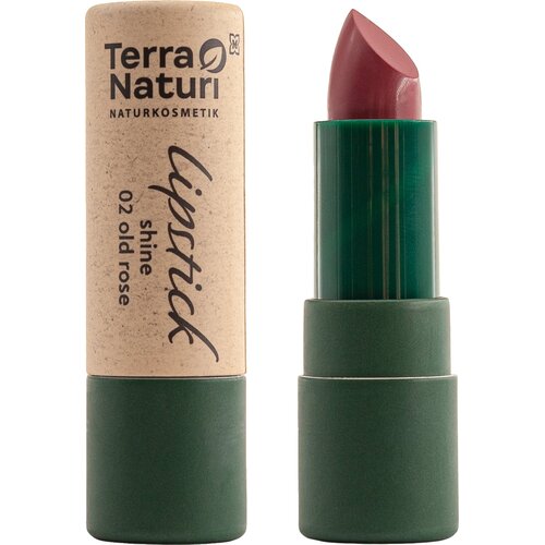 Terra Naturi Lipstick Shine - 2 - Old Rose Slike