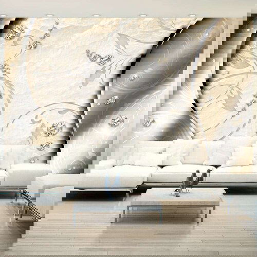 Tapeta - Gold ornament 150x105 Slike