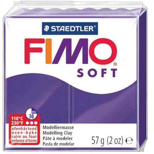  MASA ZA MODELIRANJE 57G FIMO SOFT STAEDTLER 8020-63 BOJA ŠLJIVE Cene