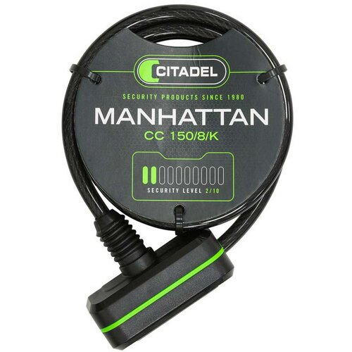 Kabel s lokotom Citadel Manhattan cc 150/8/k Crna 150 cm Cijene