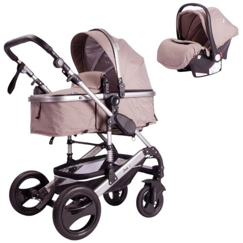 Puerri kolica za bebe 3u1 Passeggino Beige, 0m+ Cene