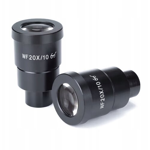 Rosfix SET OKULAR WF20X/10 &amp;ndash; BRIZGALNA GLAVA ZA MIKROSKOP, 20X POVEČAVA, 30 MM, STEKLO | ZA TRINO/BINO, (5000068604) Slike