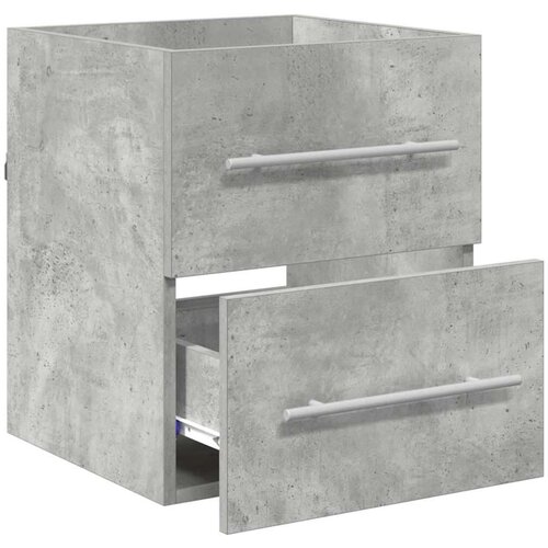  za Lavabo - Umivaonik s ladicama Betonski sivi 38 5 x 41 x 48 cm Slike