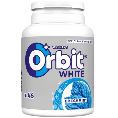Orbit white freshmint žvake 83g Cene