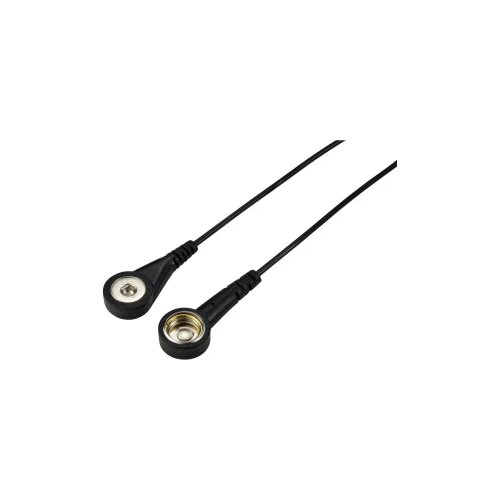TRU COMPONENTS TC-12356292 ESD kabel za uzemljenje crna 2.40 m pritisni gumb 4 mm, pritisni gumb 10 mm Cijene
