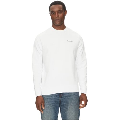 Calvin Klein Jeans Puloverji K10K114259 Bela Slike