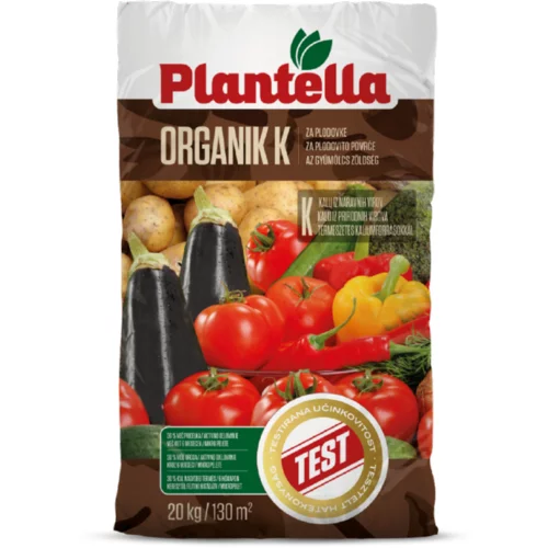 Plantella organsko gnojivo s dugotrajnim djelovanjem organik k (20 kg)