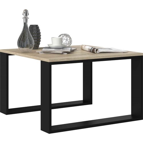Shumee Moderna klubska mizica MINI SONOMA, ČRNA, (21560477) Cene