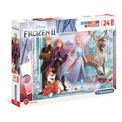 Clementoni Snježno kraljevstvo 2 maxi puzzle 24kom - Cijene