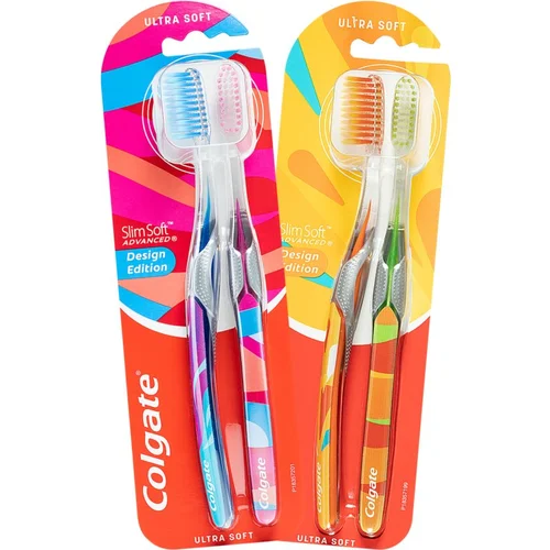 Colgate Slim Soft Advanced etkica za zube ultra soft 2 kom