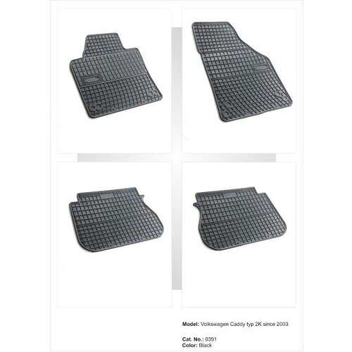 FROGUM Tipske patosnice za VW Caddy (2004+) Cene