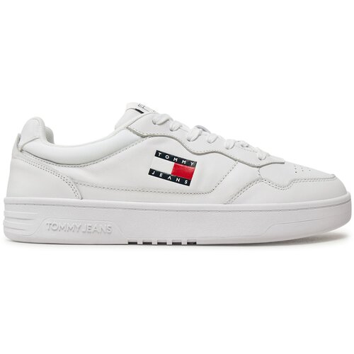 Tommy Jeans Superge Tjm Cupsole Leather Ess EM0EM01443 Bela Slike