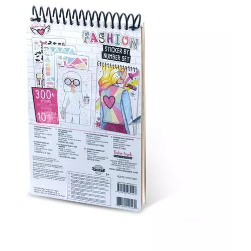 Crayola creations: modni oblikovalski set z nalepkami Slike