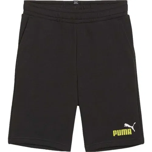 Puma ESS+2 COL SHORTS TR Dječje kratke hlače, crna, veličina