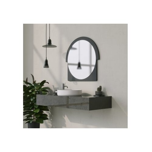 Hanah home dekorativno ogledalo lucky mirror black Cene